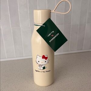 Brand new Hello Kitty Starbucks Stainless Steel Water Bottle